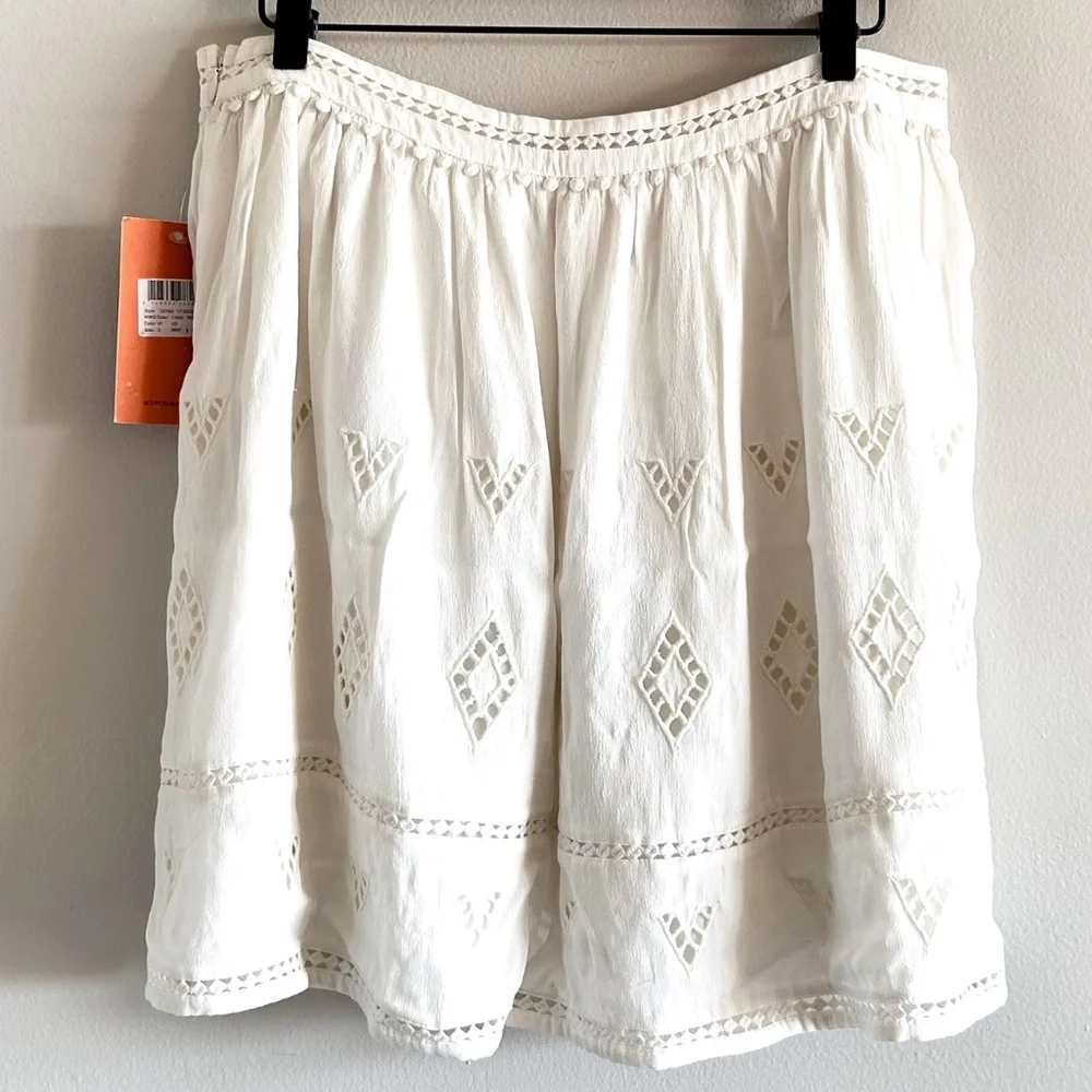 Scotch & Soda Beach Holiday Eyelet Skirt | Size 6 | NWT